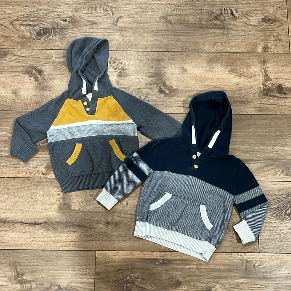 2 Cat & Jack Hoodie Sweaters | 2T